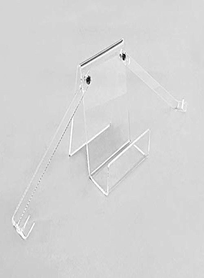 Clearco Clear Fan Display Stand Holder Easel for Collector Antique Folding Hand Fans (Large) - Image 2